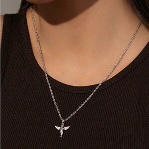 NEW Uncommon James silver Angel on Earth pendant necklace